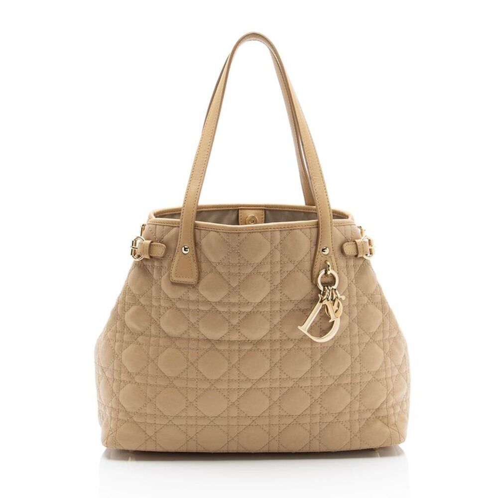 Dior Coated Canvas Panarea Small Tote